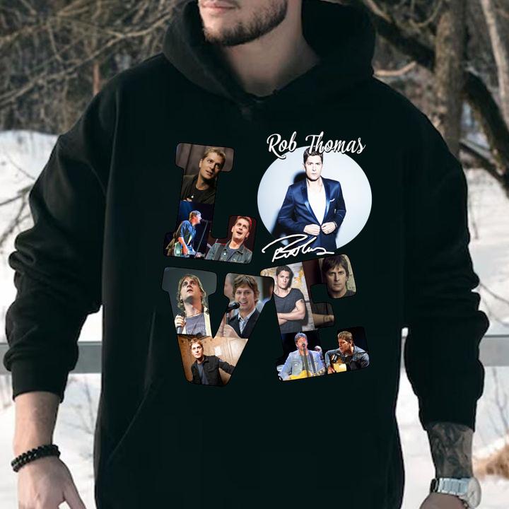 Love Rob Thomas Signature Matchbox Twenty t-shirt