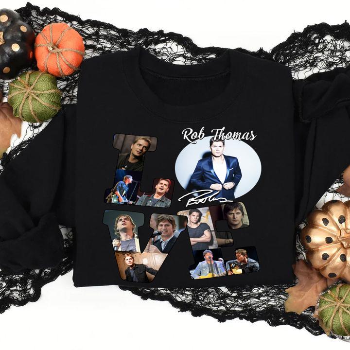 Love Rob Thomas Signature Matchbox Twenty t-shirt
