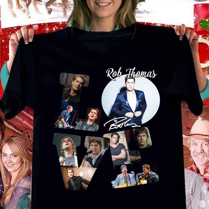 Love Rob Thomas Signature Matchbox Twenty t-shirt