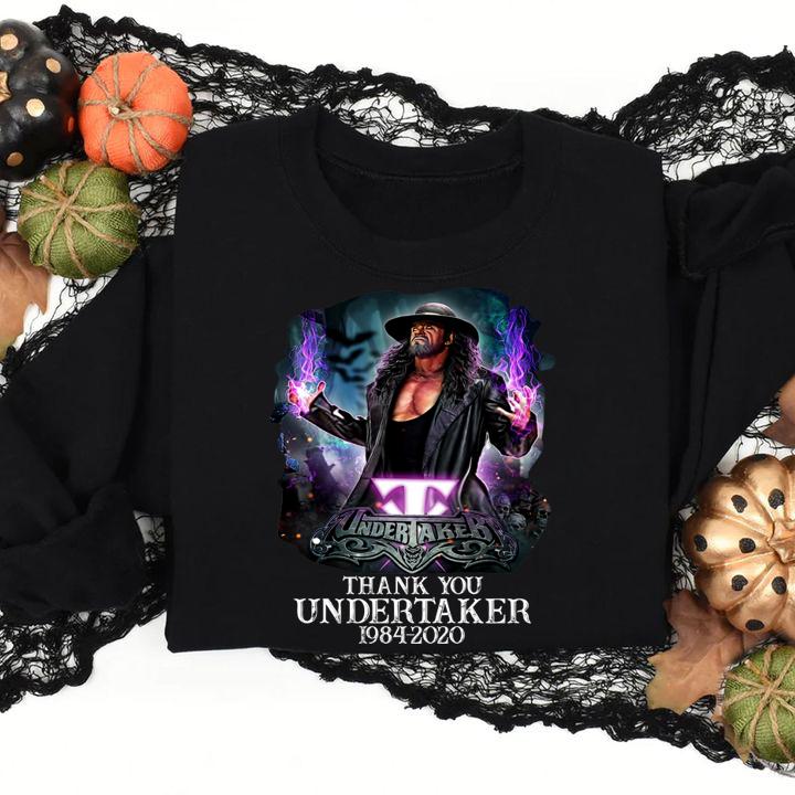 Thank You Undertaker 1984-2020 Mark William Calaway t-shirt
