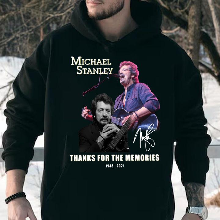 Michael Stanley signature thanks for the memories 1948-2021 t-shirt
