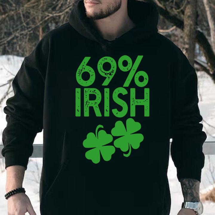 69% IRISH Funny St Patrick's Day t-shirt