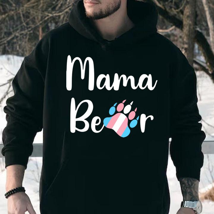 Nice Mama Bear Transgender Mom Trans Pride Gift t-shirt