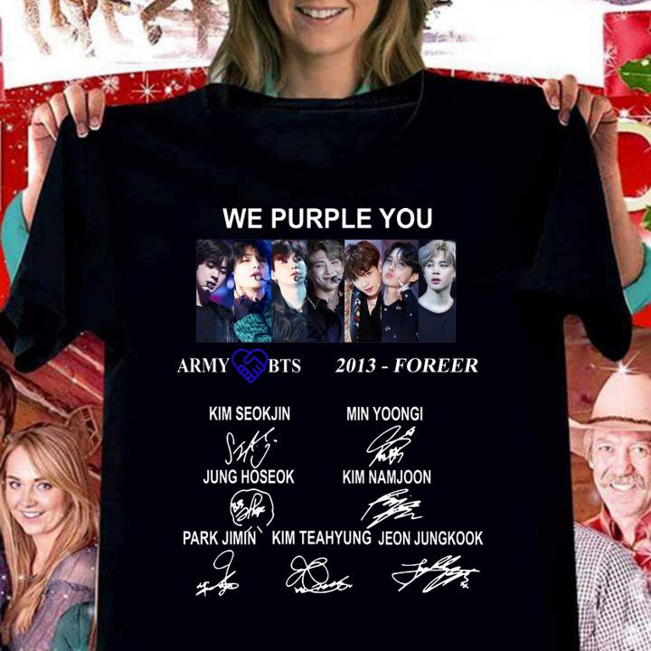 We Purpel You BTS t-shirt