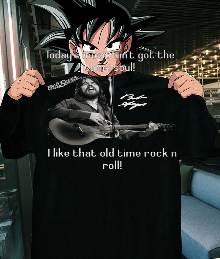 Bob Seger Old Time Rock and Roll Signature t-shirt