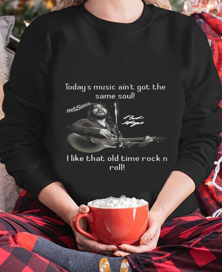 Bob Seger Old Time Rock and Roll Signature t-shirt