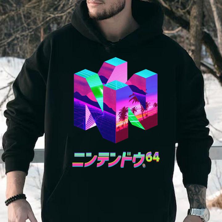Nintendo 64 Vaporwave t-shirt
