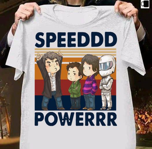 Top Gear Speeddd Powerrr Vintage t-shirt 1