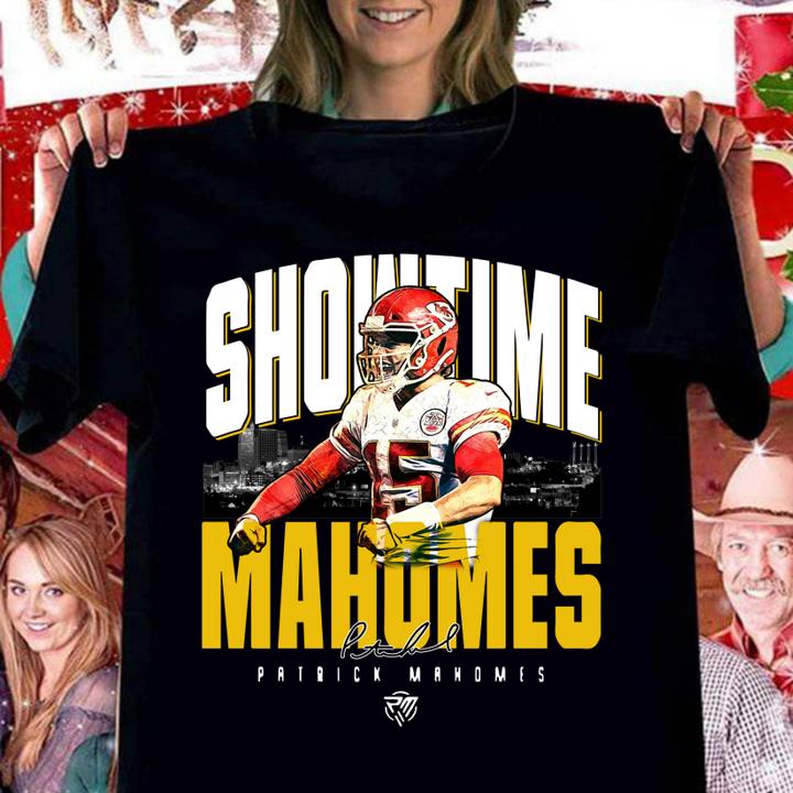 Showtime Mahomes Patrick Mahomes Kansas City Chiefs t-shirt
