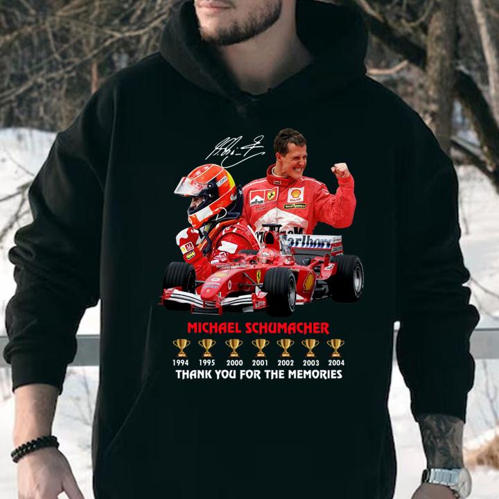 Thank you for the memories Michael Schumacher-Recovered t-shirt