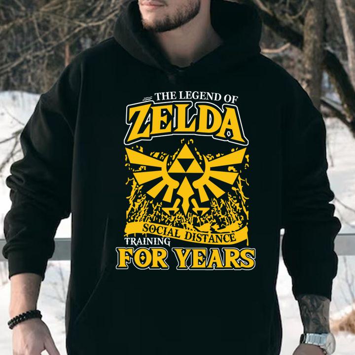 Hot The Legend Of Zelda Social Distance Training t-shirt