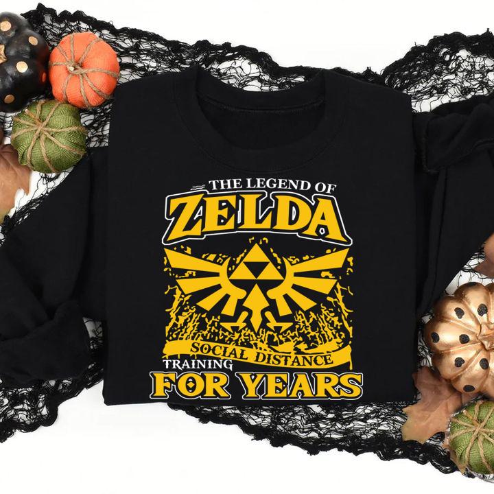 Hot The Legend Of Zelda Social Distance Training t-shirt