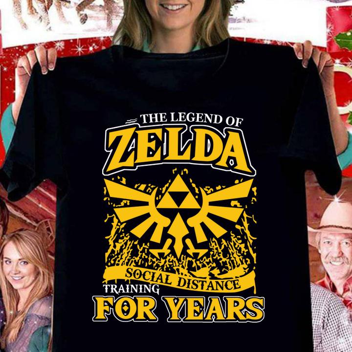 Hot The Legend Of Zelda Social Distance Training t-shirt