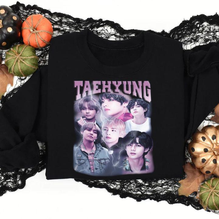 LIMITED EDITION BTS V Kim Taehyung Achasan Grubby Boy Meme t-shirt