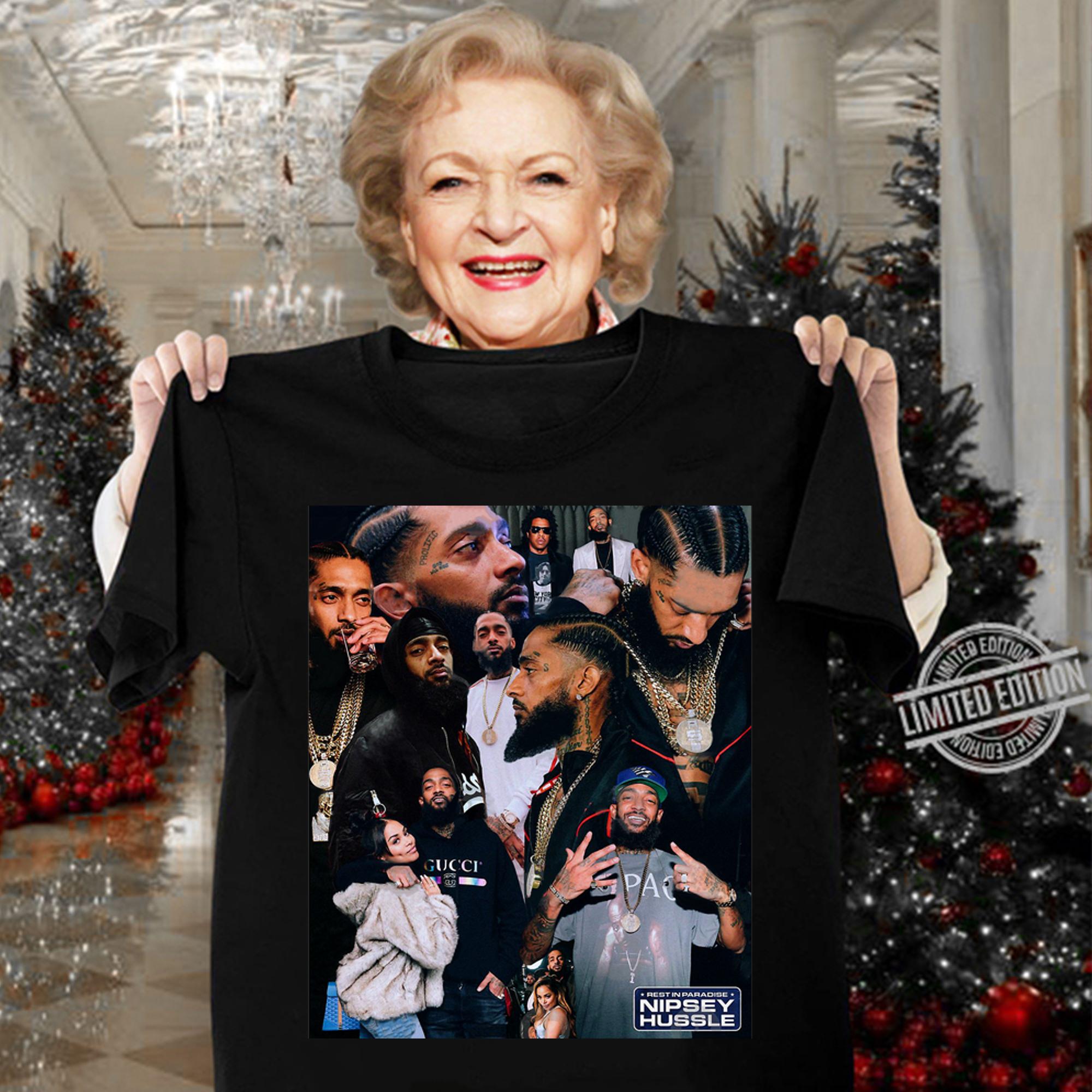 Rest in Paradise Nipsey Hussle t-shirt woman shirt