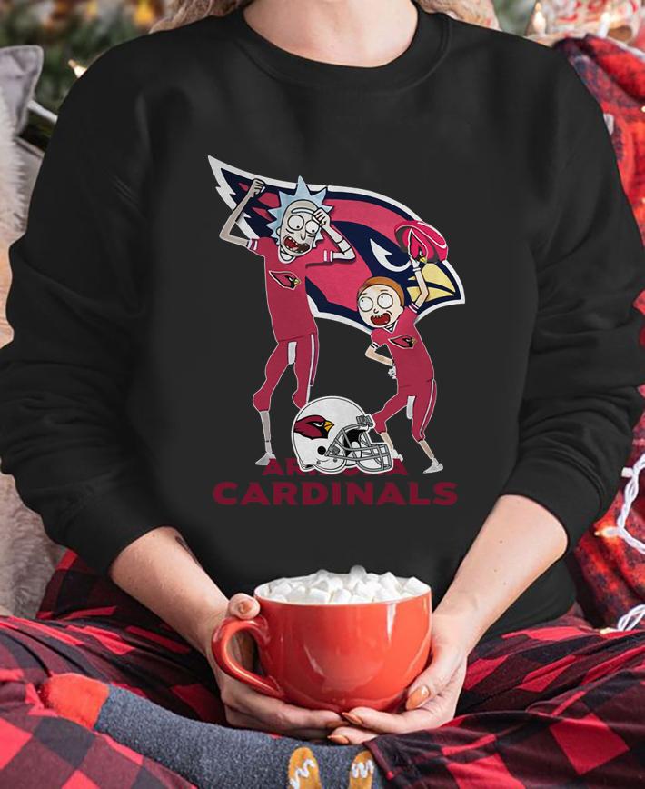 Rick and Morty Arizona Cardinals t-shirt