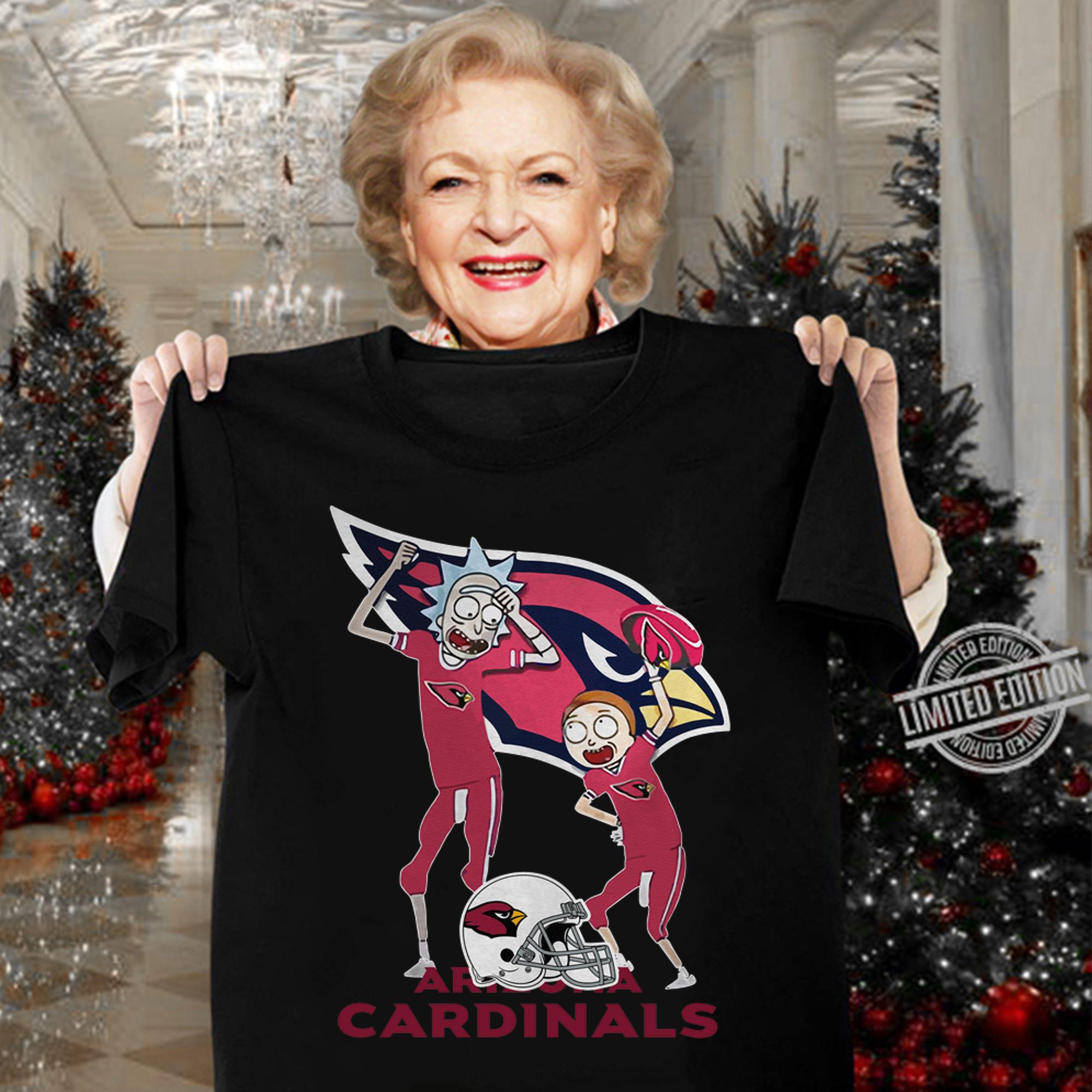 Rick and Morty Arizona Cardinals t-shirt