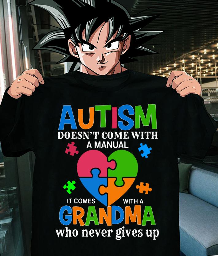 Autism Grandma Autism Awareness t-shirt