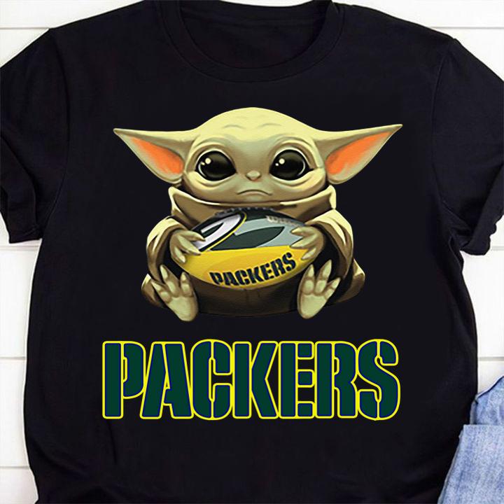 Football Baby Yoda And Green Bay Packers t-shirt 59 Marvelcomicsteeshirt News