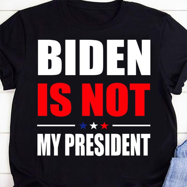 Joe Biden Is Not My President Stars 2020 t-shirt 1 Clothing, Marvelcomicsteeshirt News