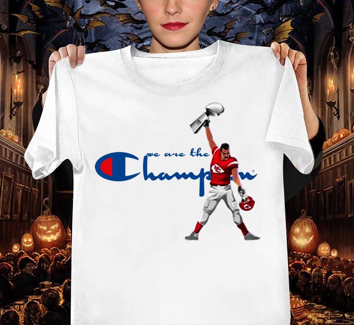 Kansas City Chiefs We Are The Champions freddie mercury t-shirt