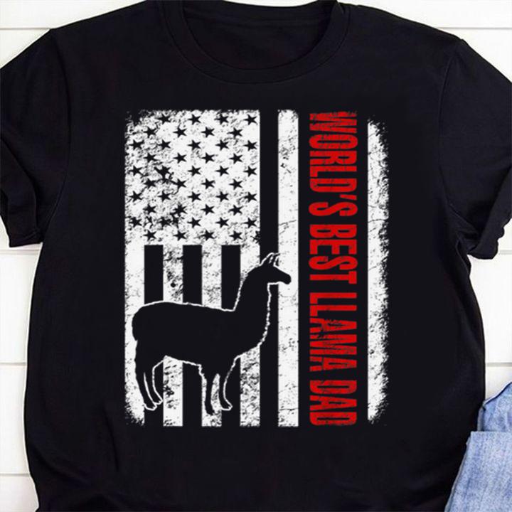 World Best Llama DAmerican Flag t-shirt 1 Clothing, Marvelcomicsteeshirt News