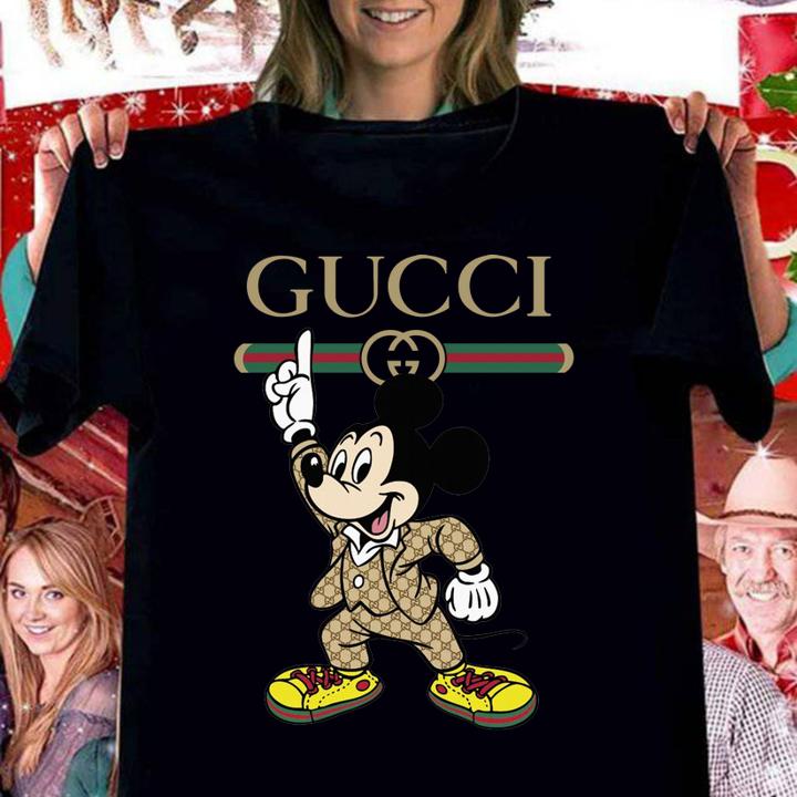 Gucci Shirt Vintage Mickey Mouse t-shirt