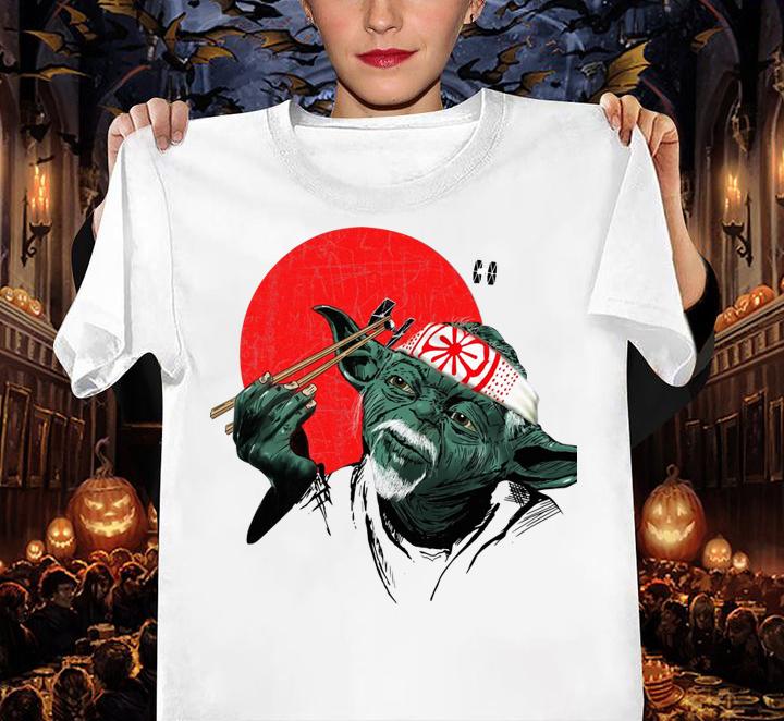 Master Yoda And Mr Miyagi t-shirt