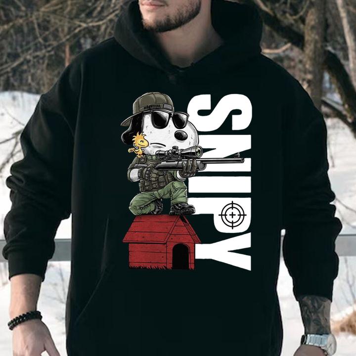 Snoopy and Woodstock Snipers Snipy t-shirt