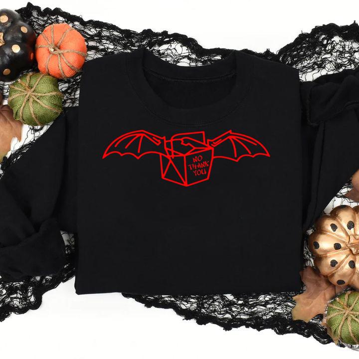 Backside Lululemon Bat Fried Rice t-shirt