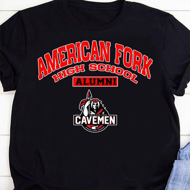 American fork high school alumni cavemen t-shirt 1 Clothing, Marvelcomicsteeshirt News