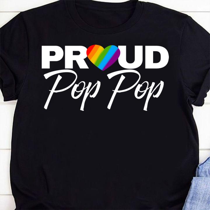 Mens Proud Pop Pop Gay Pride Month LGBTQ t-shirt 1 Clothing, Marvelcomicsteeshirt News