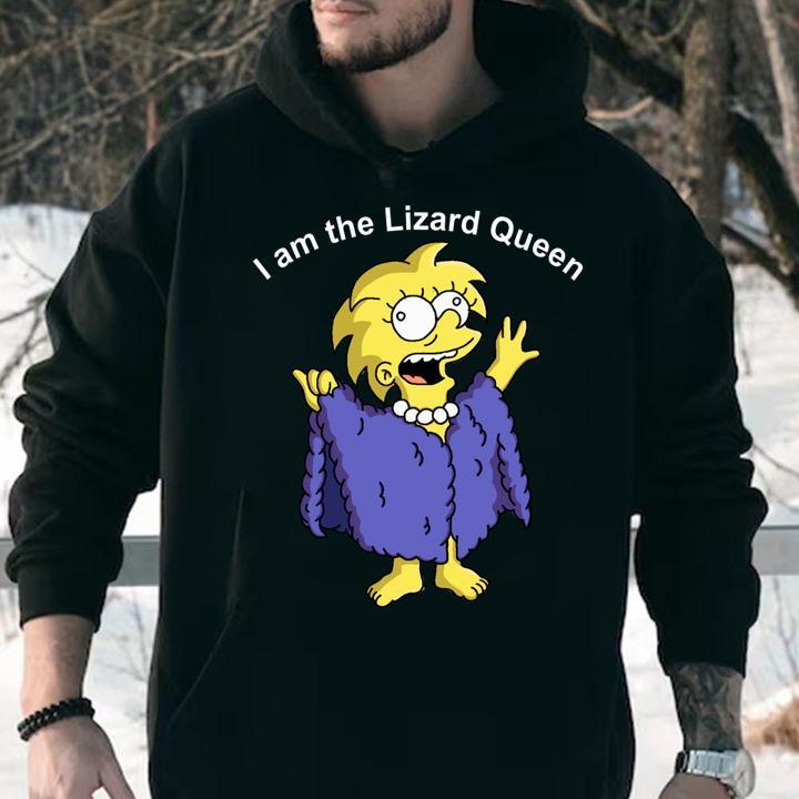 Premium The Simpsons I am the Lizard Queen t-shirt
