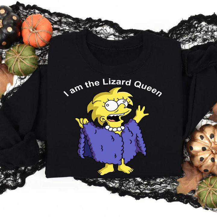 Premium The Simpsons I am the Lizard Queen t-shirt