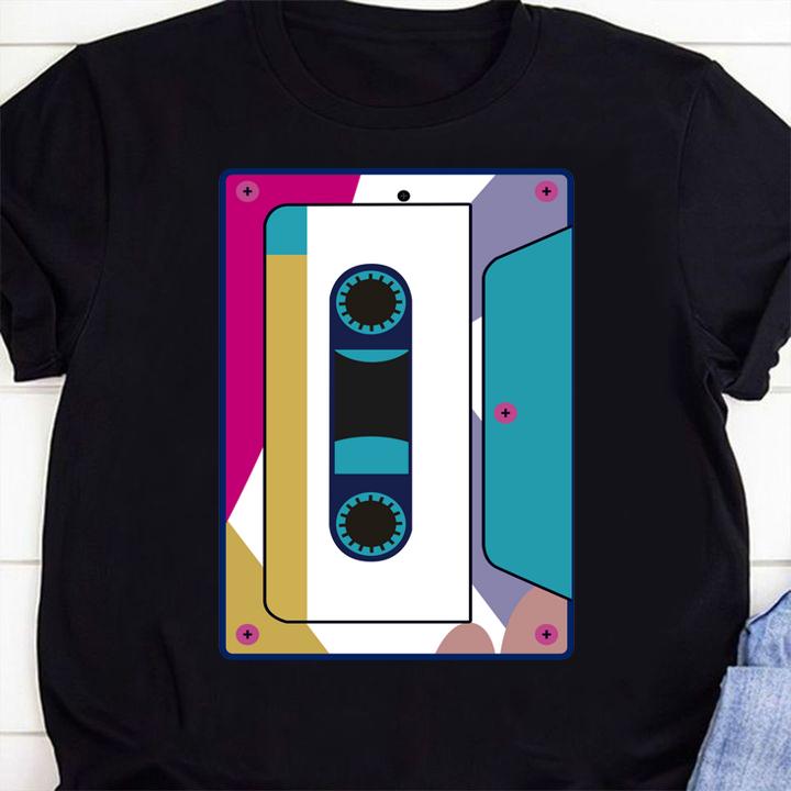 Vintage Retro Music Cassette Tapes Mixtape 80s & 90s Classic t-shirt 1 Clothing, Marvelcomicsteeshirt News