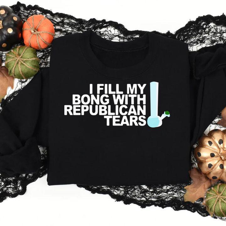 Fill Bong Republican Tears Ryan Bourassa t-shirt