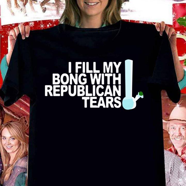 Fill Bong Republican Tears Ryan Bourassa t-shirt