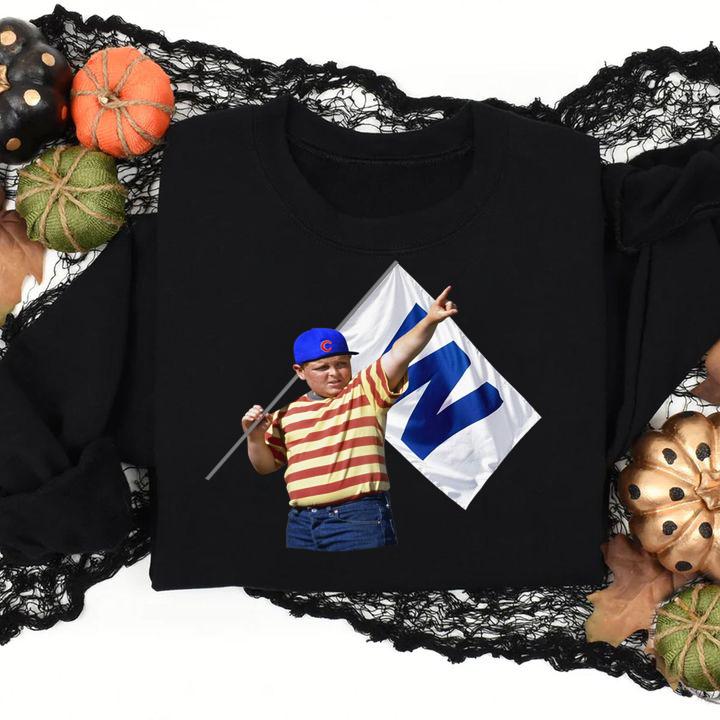 Official The Sandlot Hold Chicago Cubs W Flag t-shirt