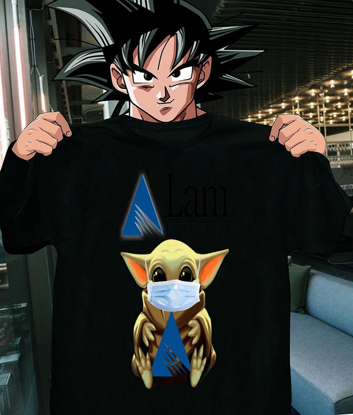 Baby Yoda mask Lam Research Coronavirus t-shirt