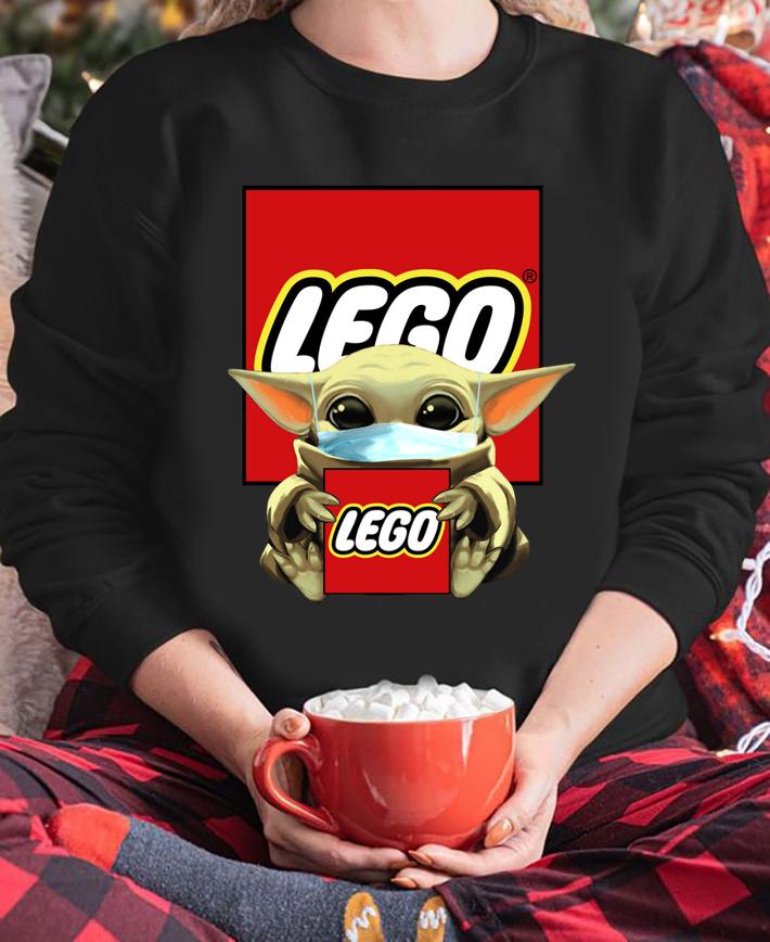 Baby Yoda Mask Lego Group Coronavirus t-shirt sweatshirt