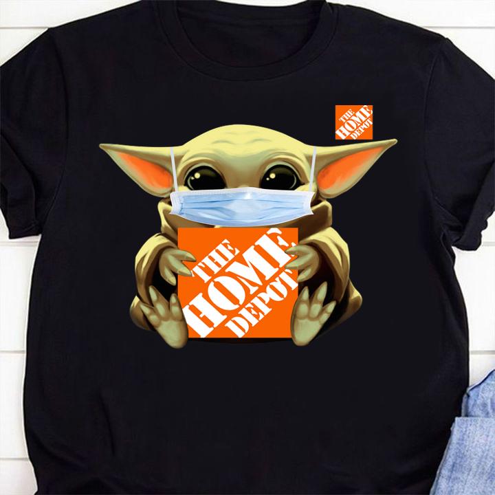 baby yoda hug the home depot covid 19 shirt - Baby Yoda Hug The Home Depot Covid 19 t-shirt