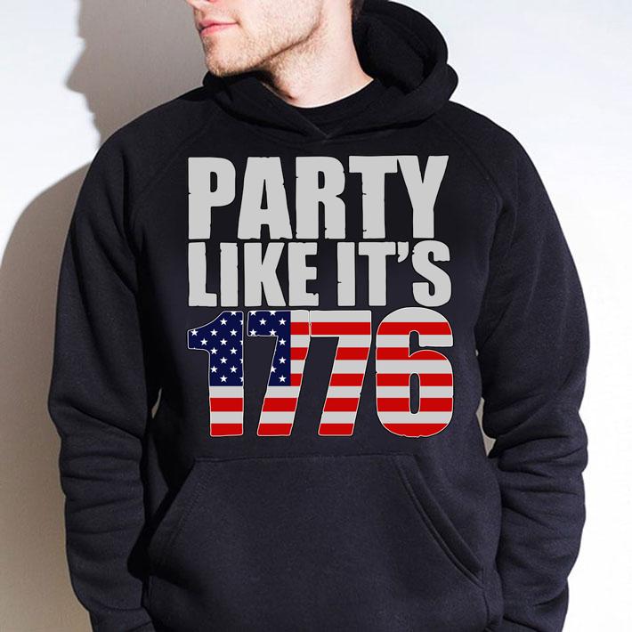 Party Like It's 1776 American Flag t-shirt