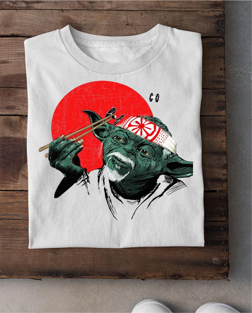 Master Yoda And Mr Miyagi t-shirt