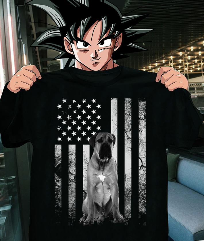 4th of July America Boerboel Dog Flag Patriotic t-shirt