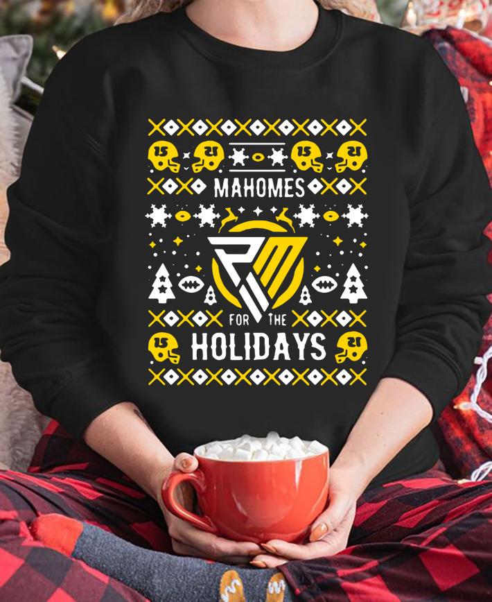 Patrick Mahomes for the holidays ugly Christmas 2020 t-shirt