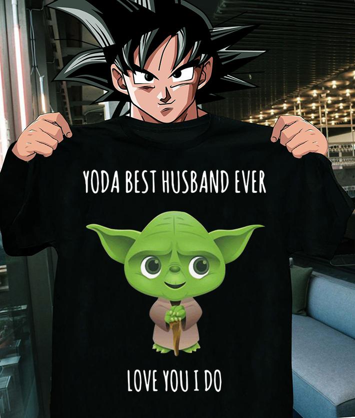 Star Wars Baby Yoda Best Husband Ever Love You I Do t-shirt