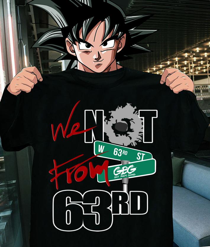 We Not From 63rd Gbg King Von t-shirt