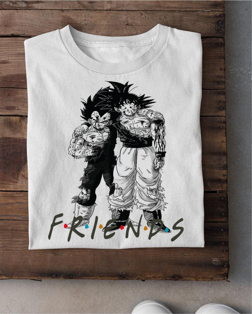 Friends Vegeta and Son Goku Dragon Ball Super t-shirt