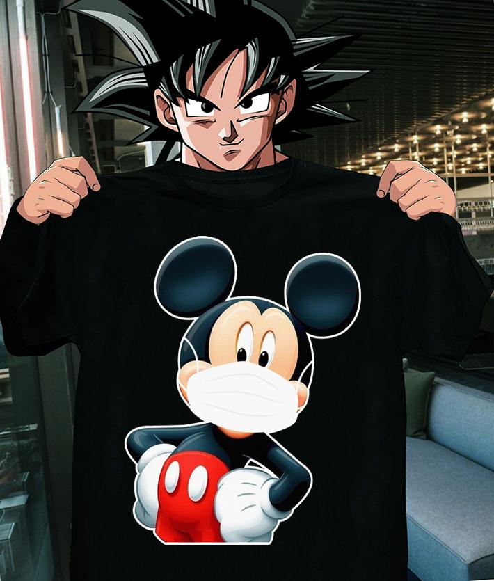 Disney Mickey Mouse Mask Coronavirus t-shirt