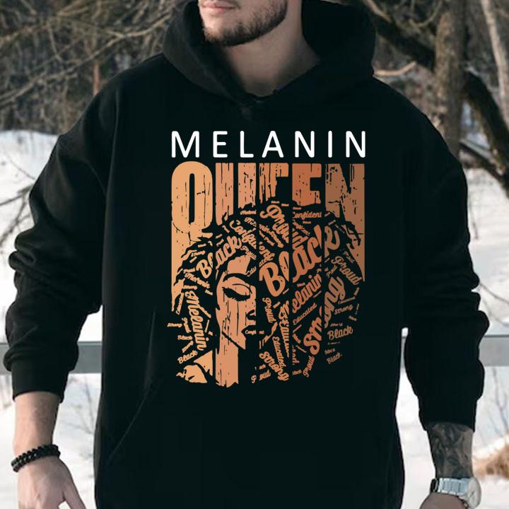 Black Woman Melanin Queen Juneteeth t-shirt